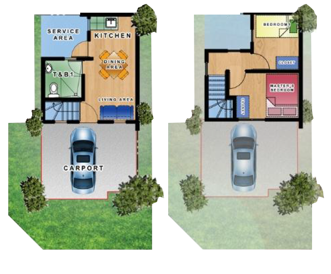 Micara Estates Tricia - Affordable Housing In Cavite Philippines - Floorplan