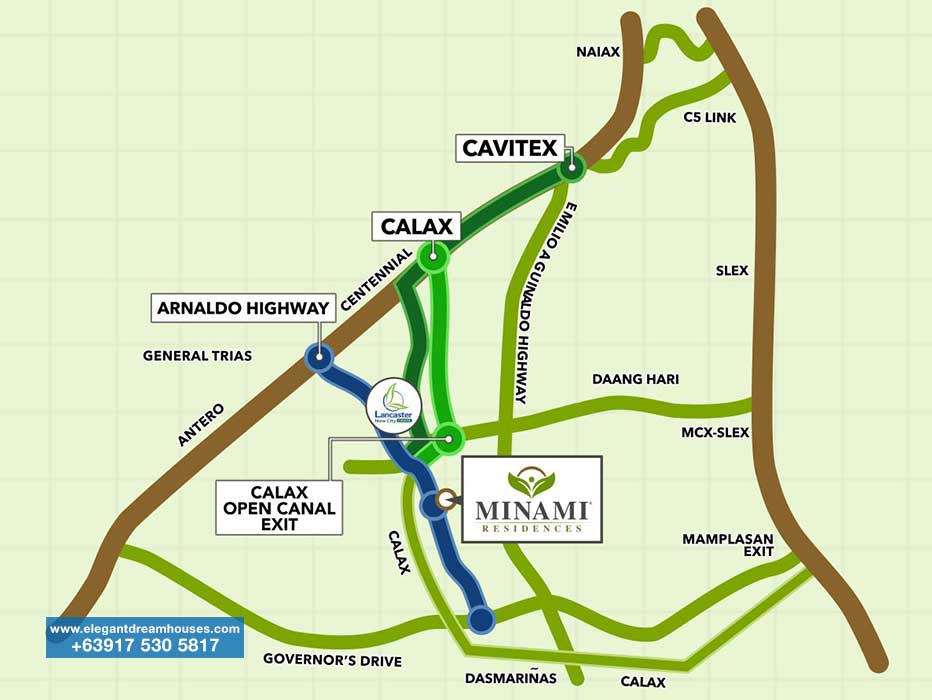 minami-residences-affordable-housing-in-cavite-philippines-location-map